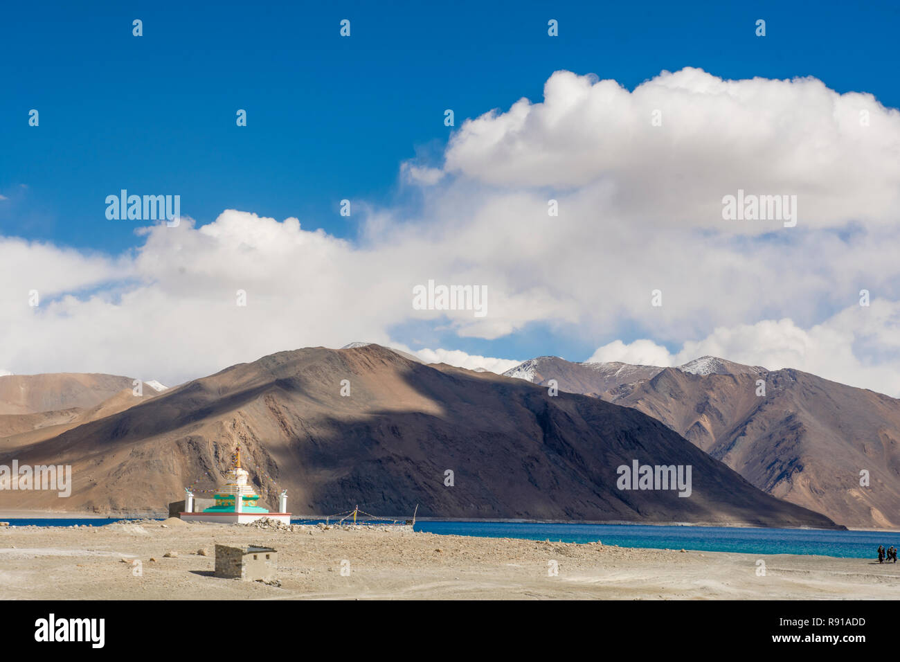 Pangong tso, Pangong lake, ladakh (India) Foto Stock