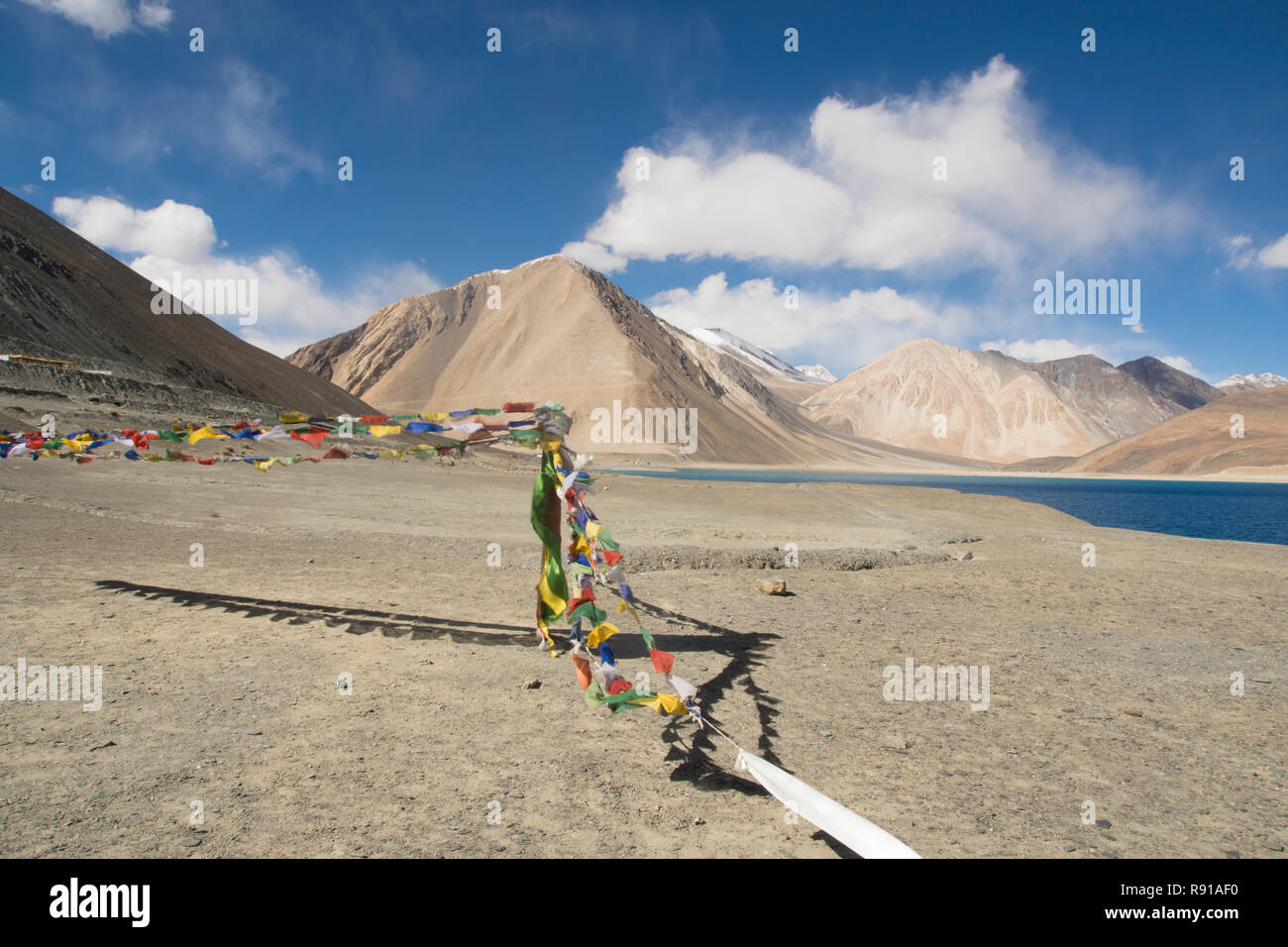 Pangong tso, Pangong lake, ladakh (India) Foto Stock