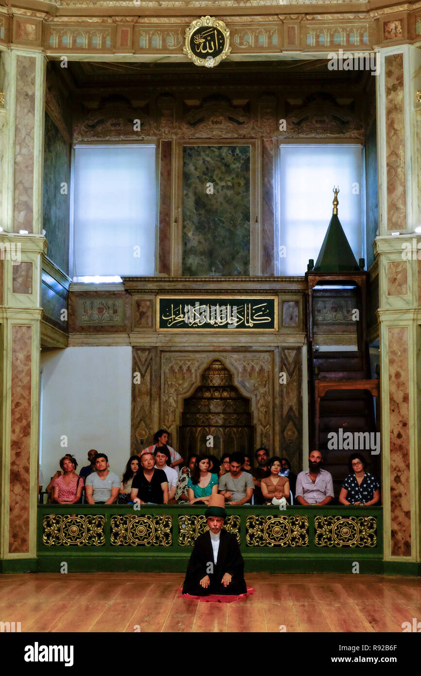 Bagno turco tipiche danze folk Foto Stock