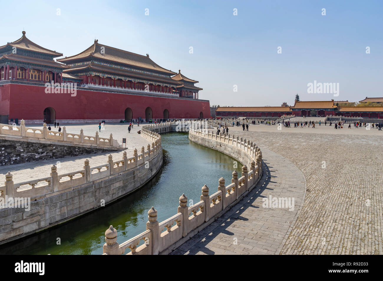 Città Proibita di Pechino Foto Stock