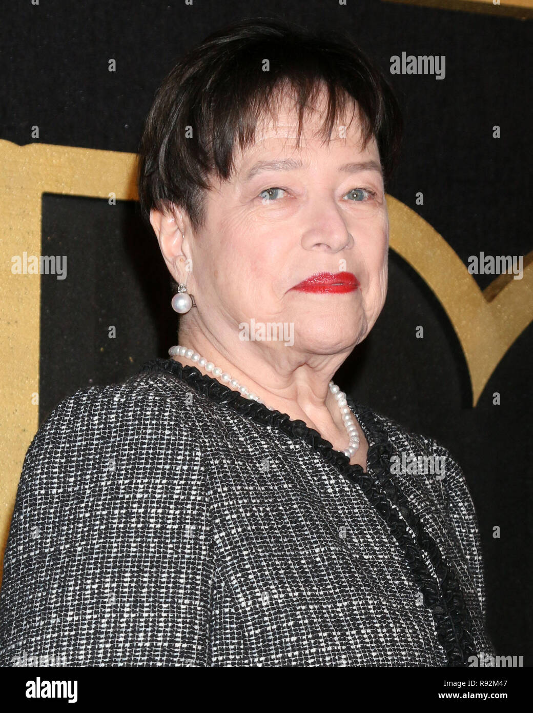 West Hollywood, CA, Stati Uniti d'America. Xvii Sep, 2018. LOS ANGELES - Sep 17: Kathy Bates a HBO Emmy After Party - 2018 al Pacific Design Center il 17 settembre 2018 in West Hollywood, CA Credito: Kay Blake/ZUMA filo/Alamy Live News Foto Stock