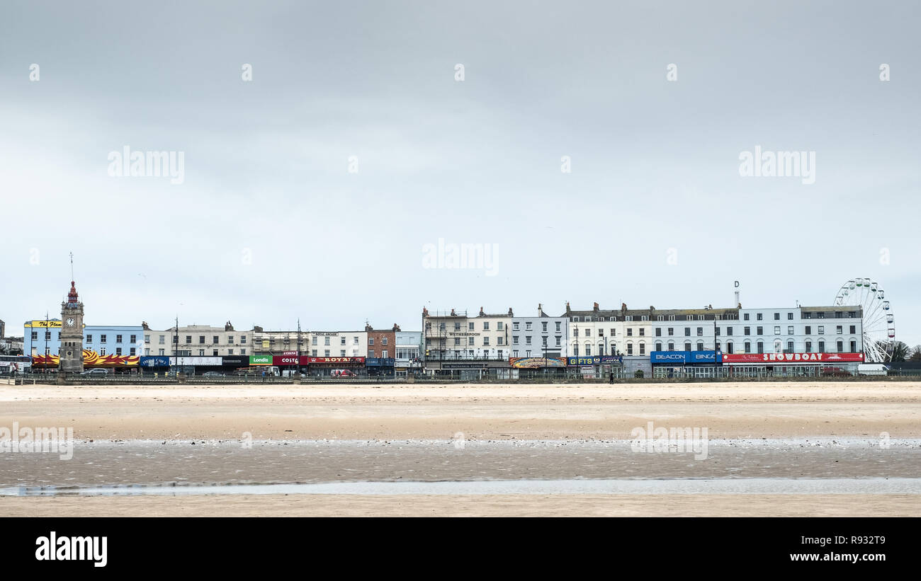 Il Lungomare, Margate, Kent, Regno Unito Foto Stock