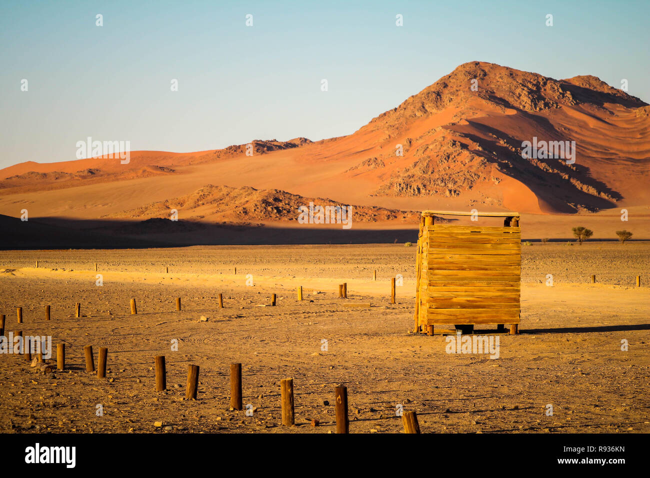 Le dune di sabbia in Namibia Foto Stock