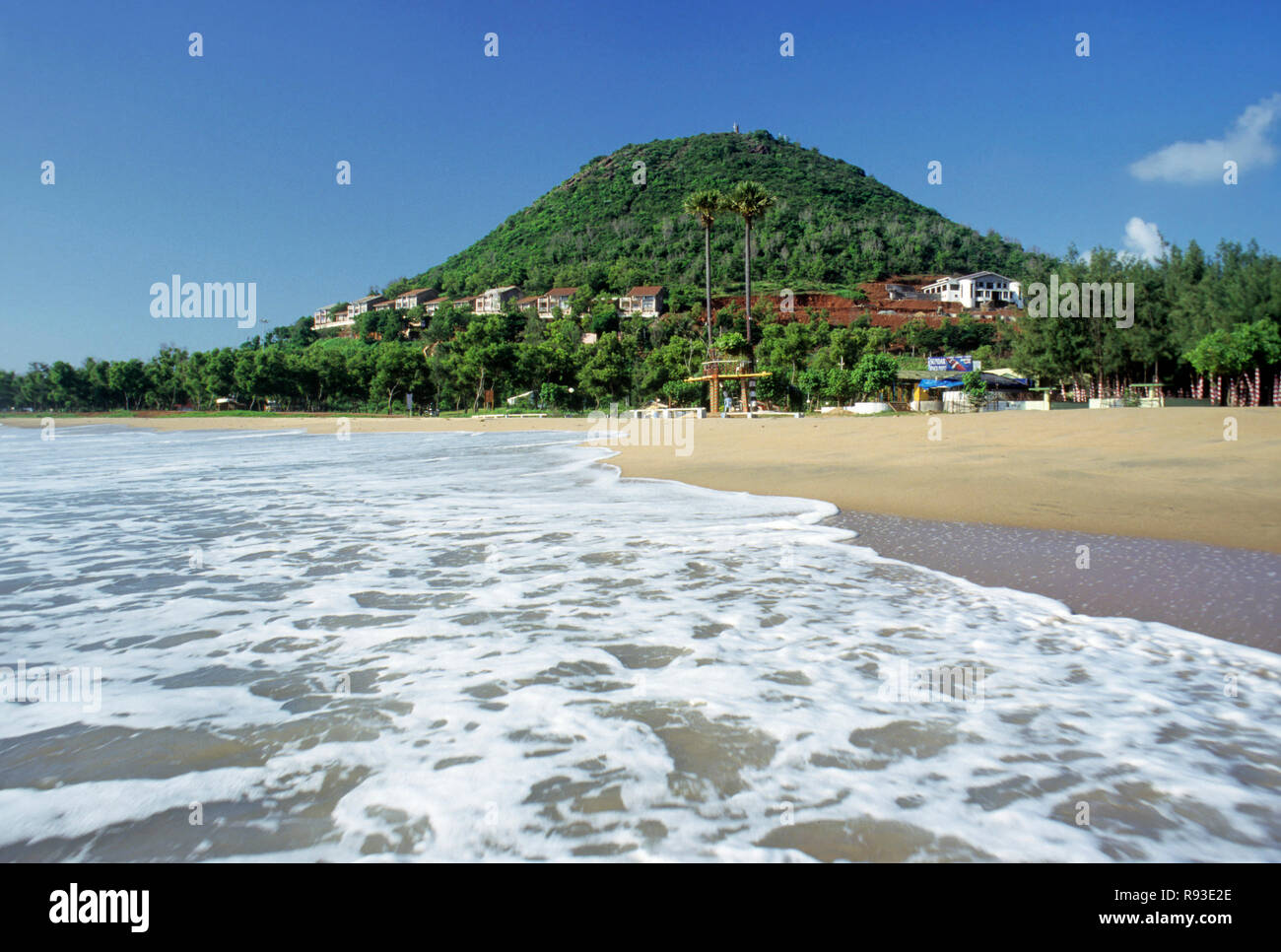 Rushikonda Beach, Vishakapatnam, Andhra Pradesh, India Foto Stock