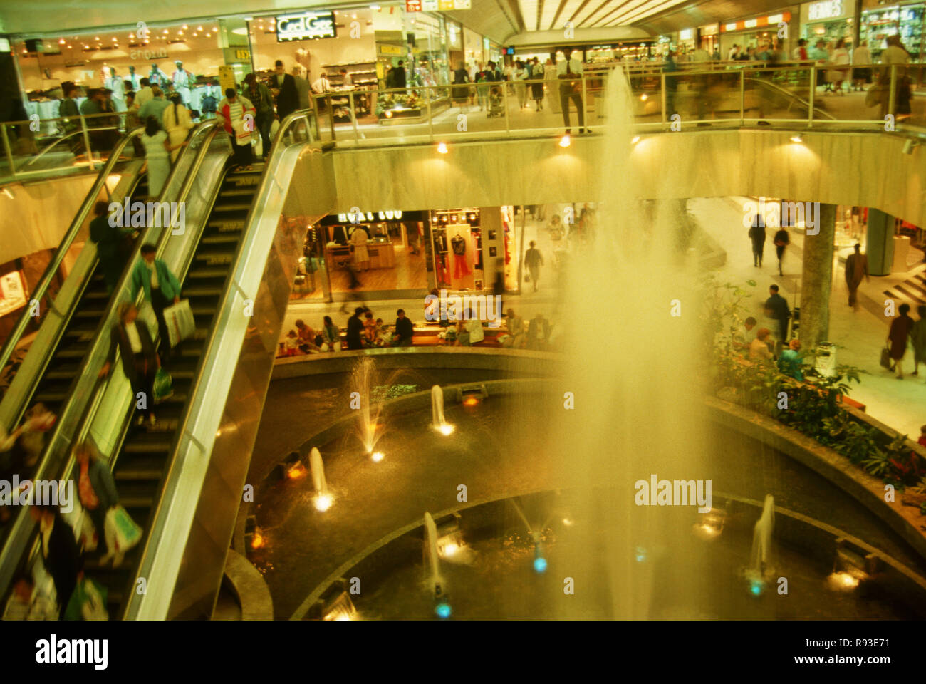 Il complesso shopping Foto Stock