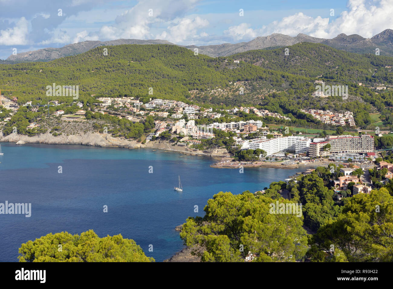 Camp de Mar, Mallorca Spagna Spain Foto Stock
