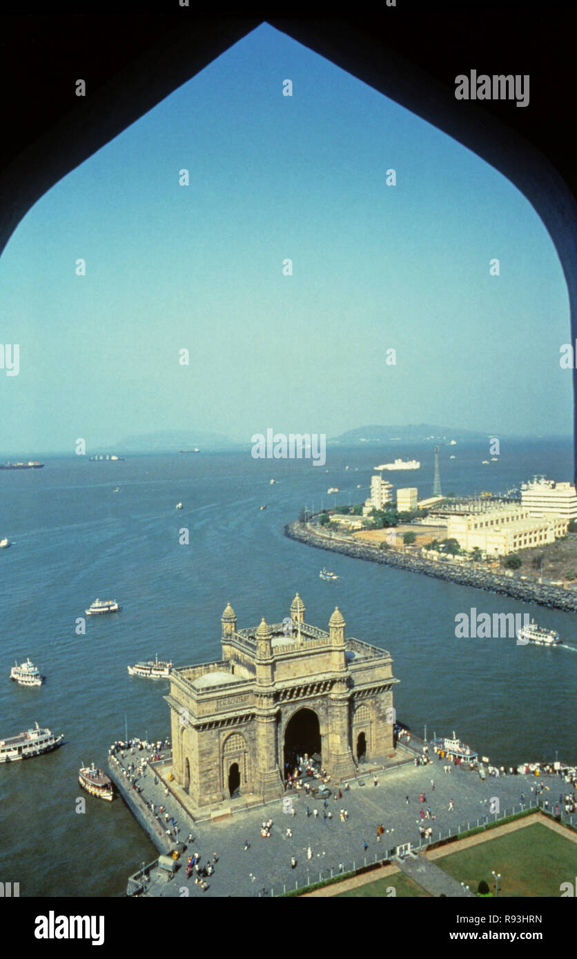 Gateway of India, Mumbai Bombay, Maharashtra, India Foto Stock