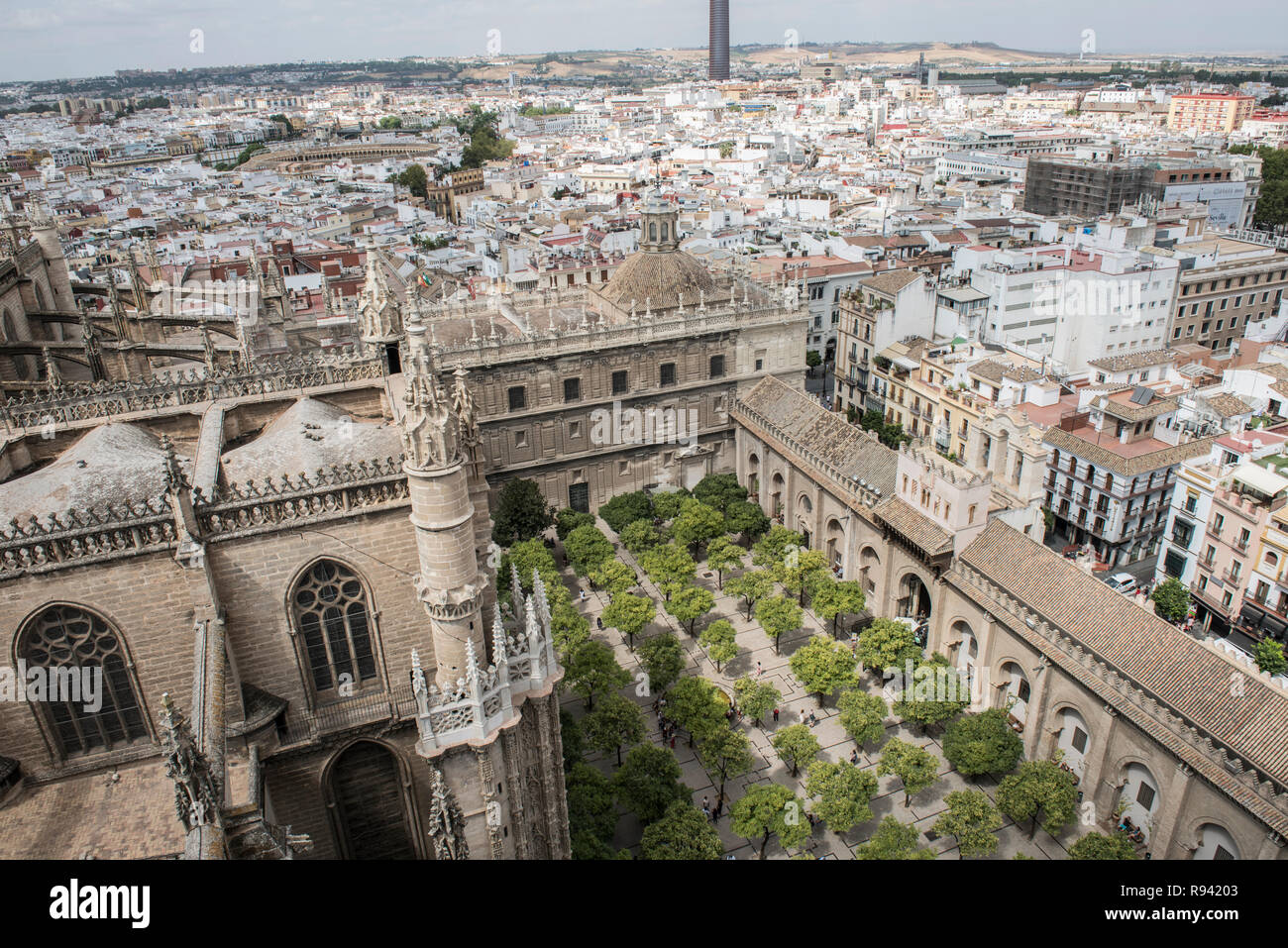 Cattedrale di Siviglia in Spagna Foto Stock