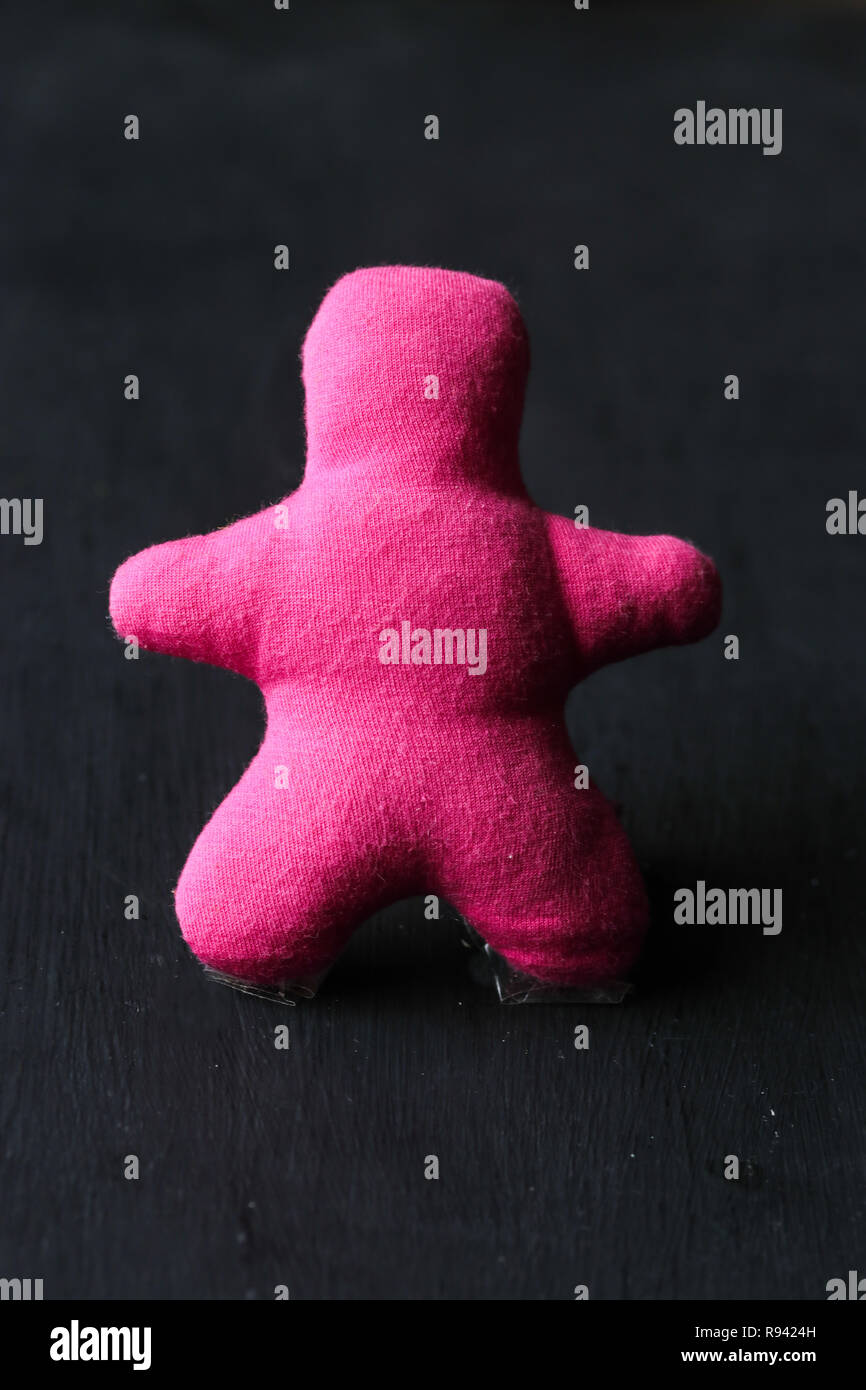 Una rosa stick uomo Foto Stock