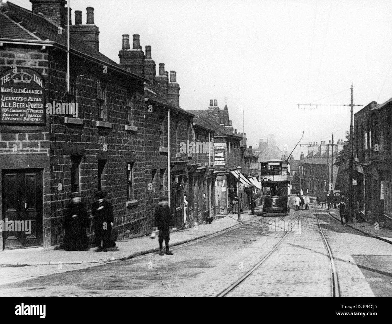 Bridge Street, Swinton, Rotherham Foto Stock