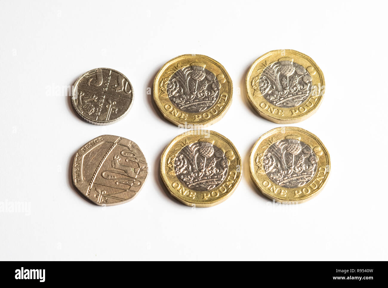 Nel Regno Unito la pensione di stato aumento di 4,25 a settimana a partire da aprile 2019 Foto Stock