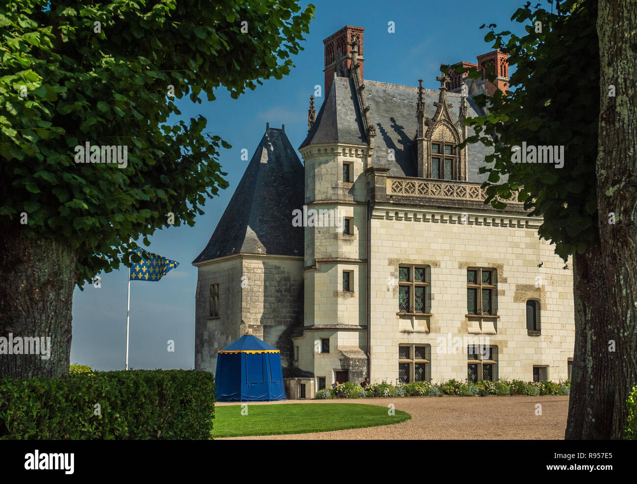 Castello di Amboise - Francia Foto Stock