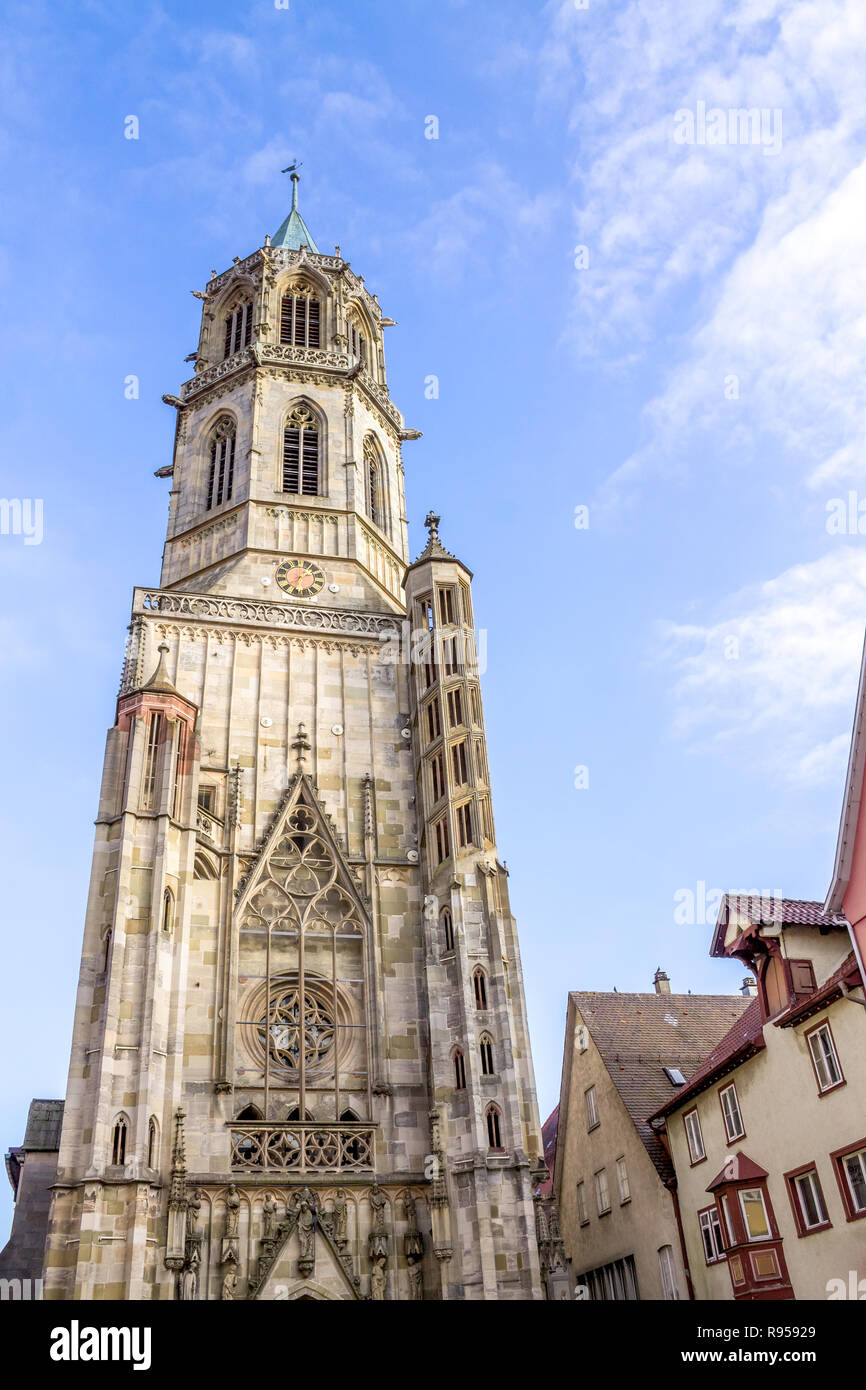 Kapellenkirche, Rottweil, Germania Foto Stock