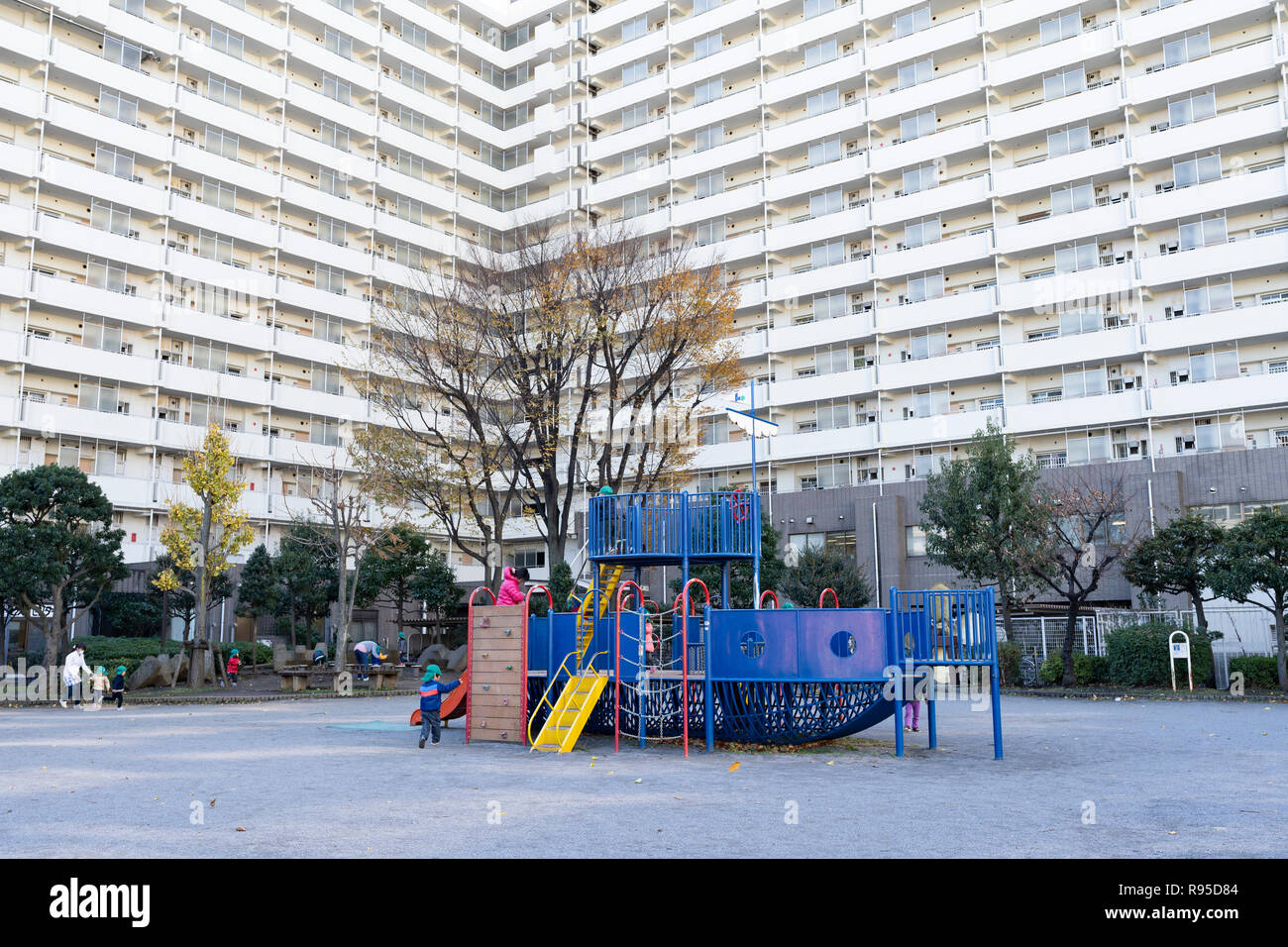 Parco Asanagi, Koto-Ku, Tokyo, Giappone Foto Stock