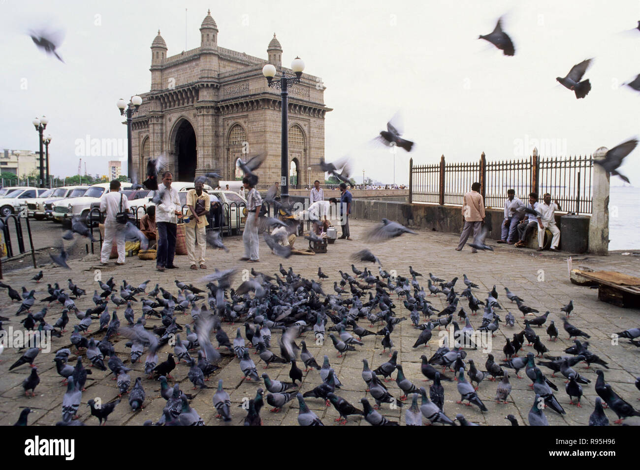 Gateway of India, Apollo Bunder, Colaba, Bombay, Mumbai, Maharashtra, India Foto Stock