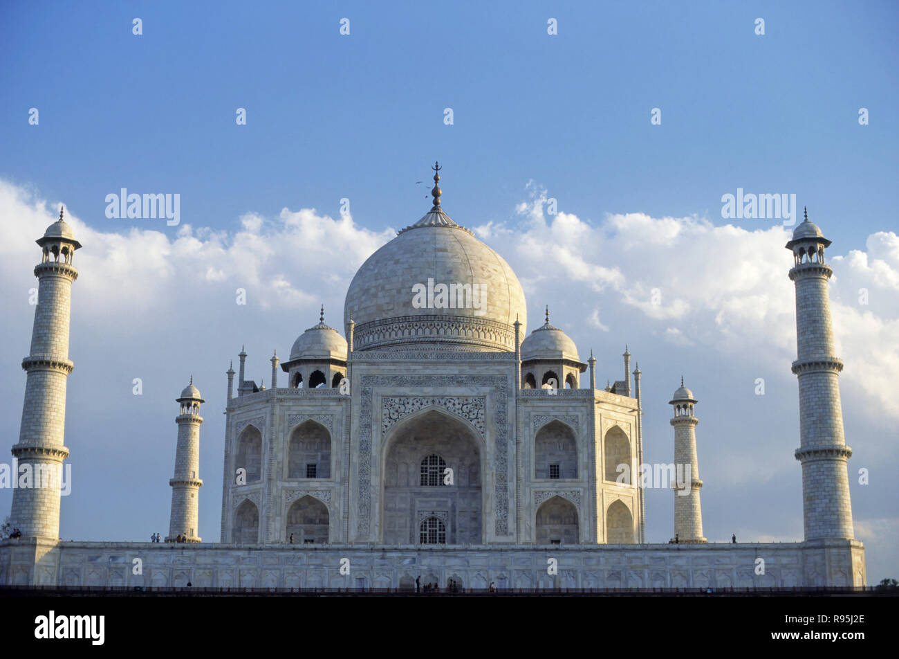 Taj Mahal, Agra, Uttar Pradesh, India Foto Stock