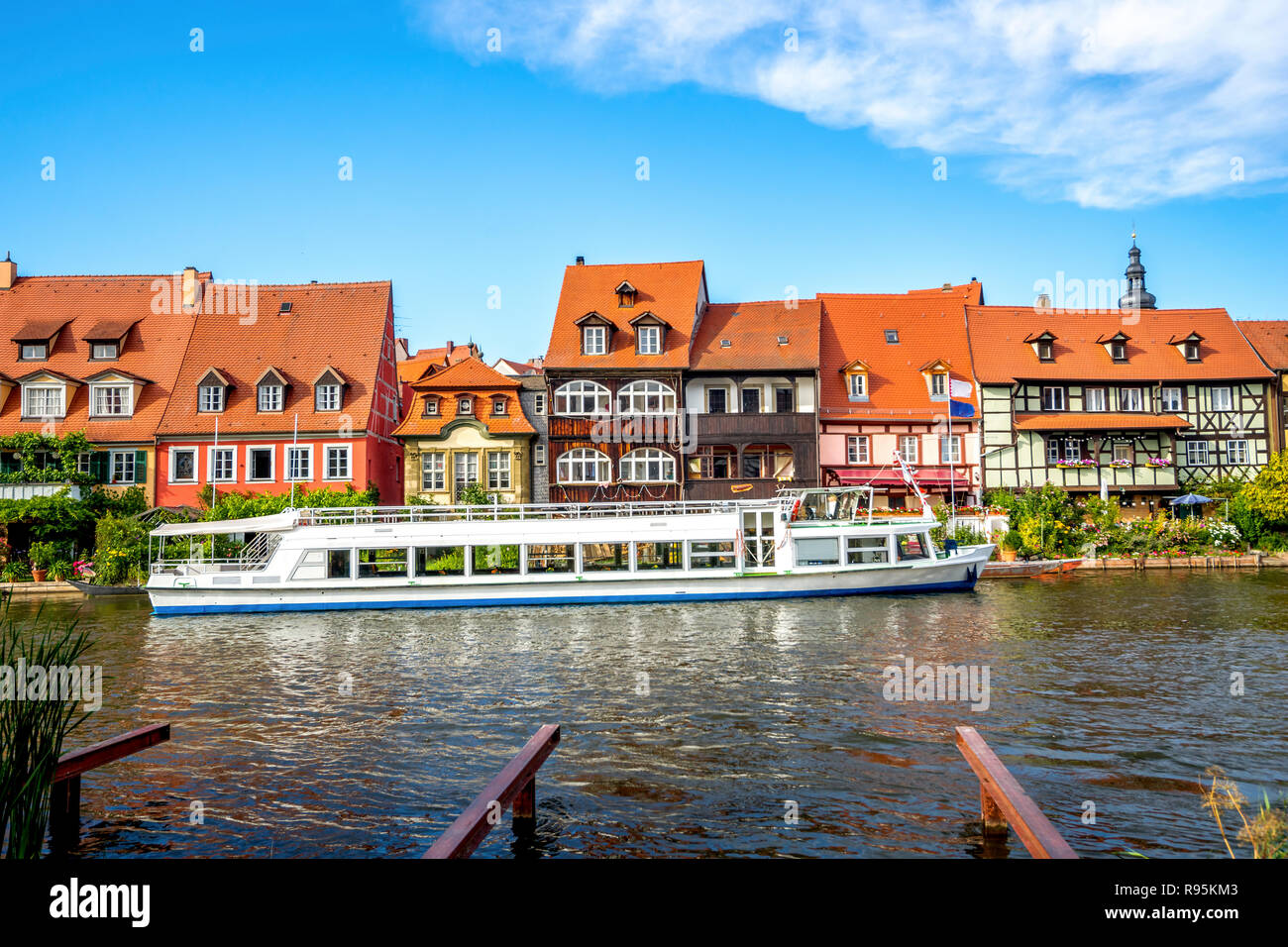 Piccola Venezia, Bamberg, Germania Foto Stock
