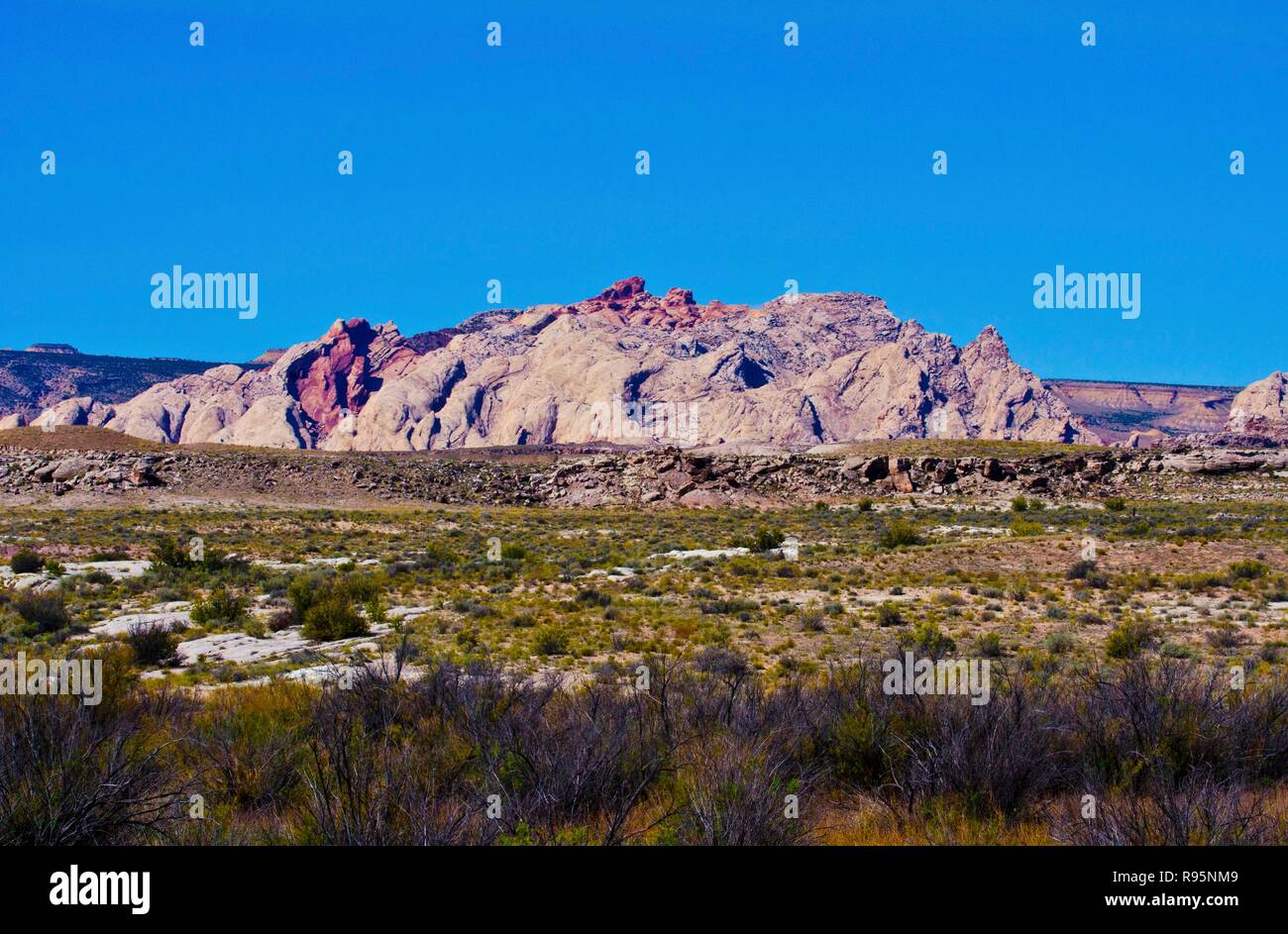 Utah, Highway 24, San Rafael Reef Foto Stock