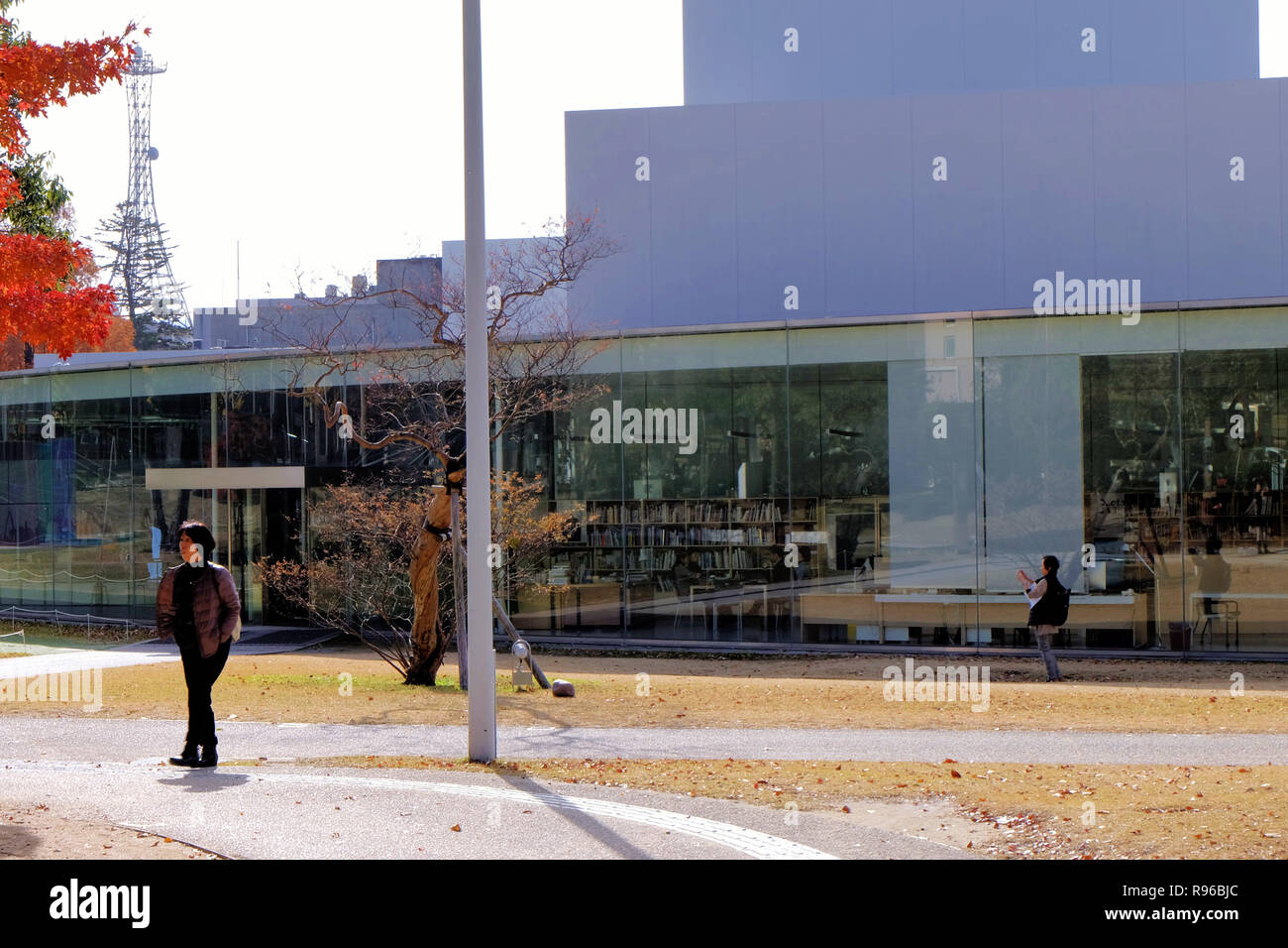 Xxi secolo Museo di Arte Contemporanea Foto Stock