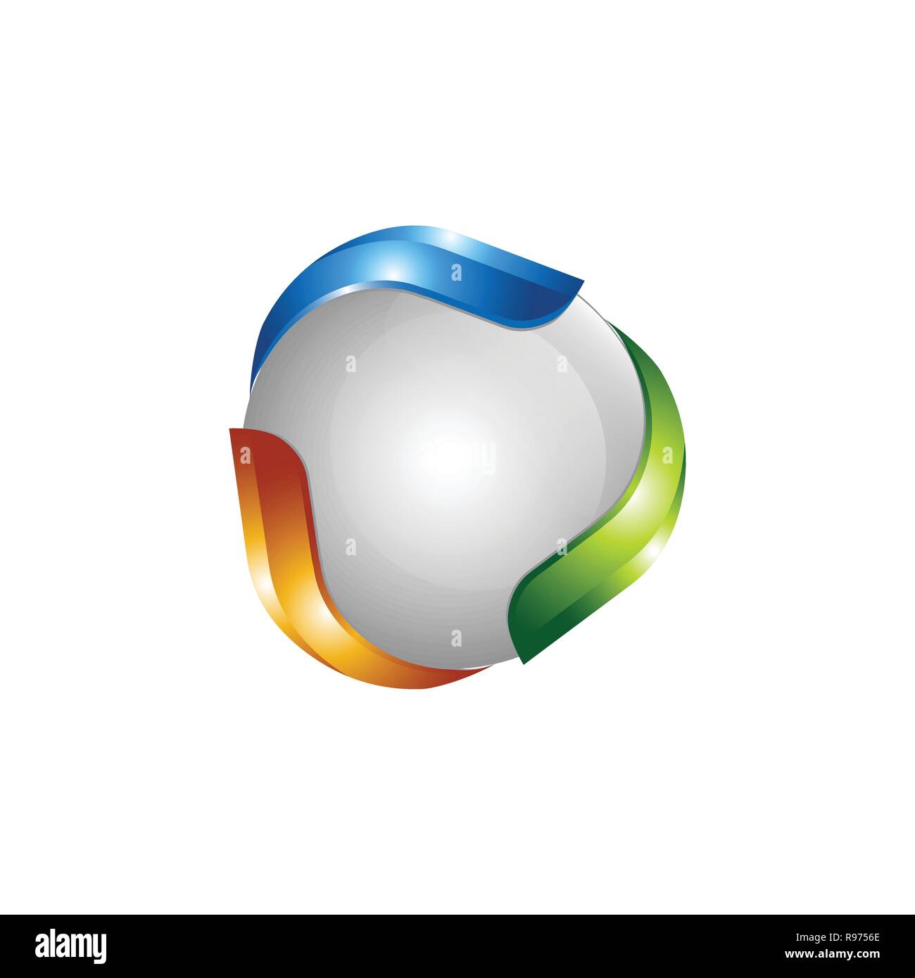 Vettore logo del pianeta. Vettore di orbita satellitare e logo. Cosmos logo. Pianeta miglior logo. Pianeta concetto logo. Pianeta logo web. Icona del pianeta. Pianeta Icona app Illustrazione Vettoriale