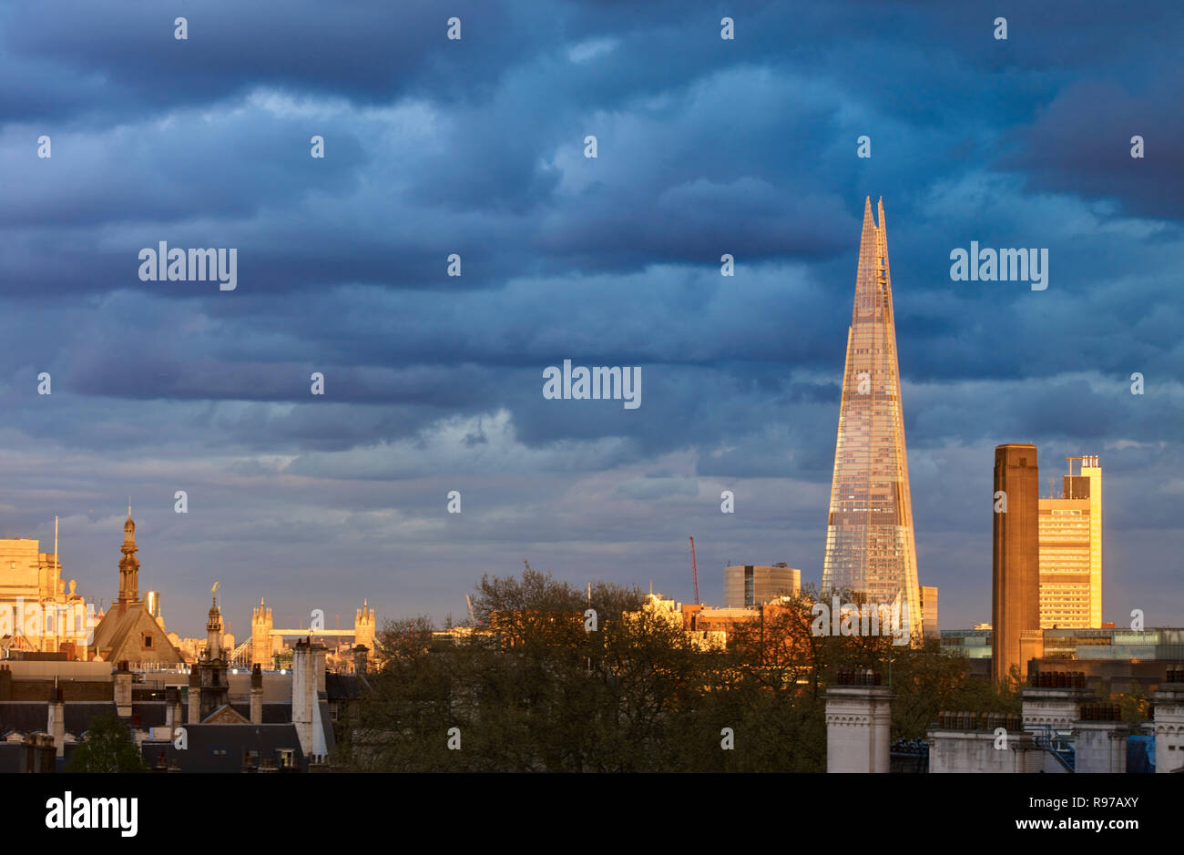 La Shard, Londra Foto Stock