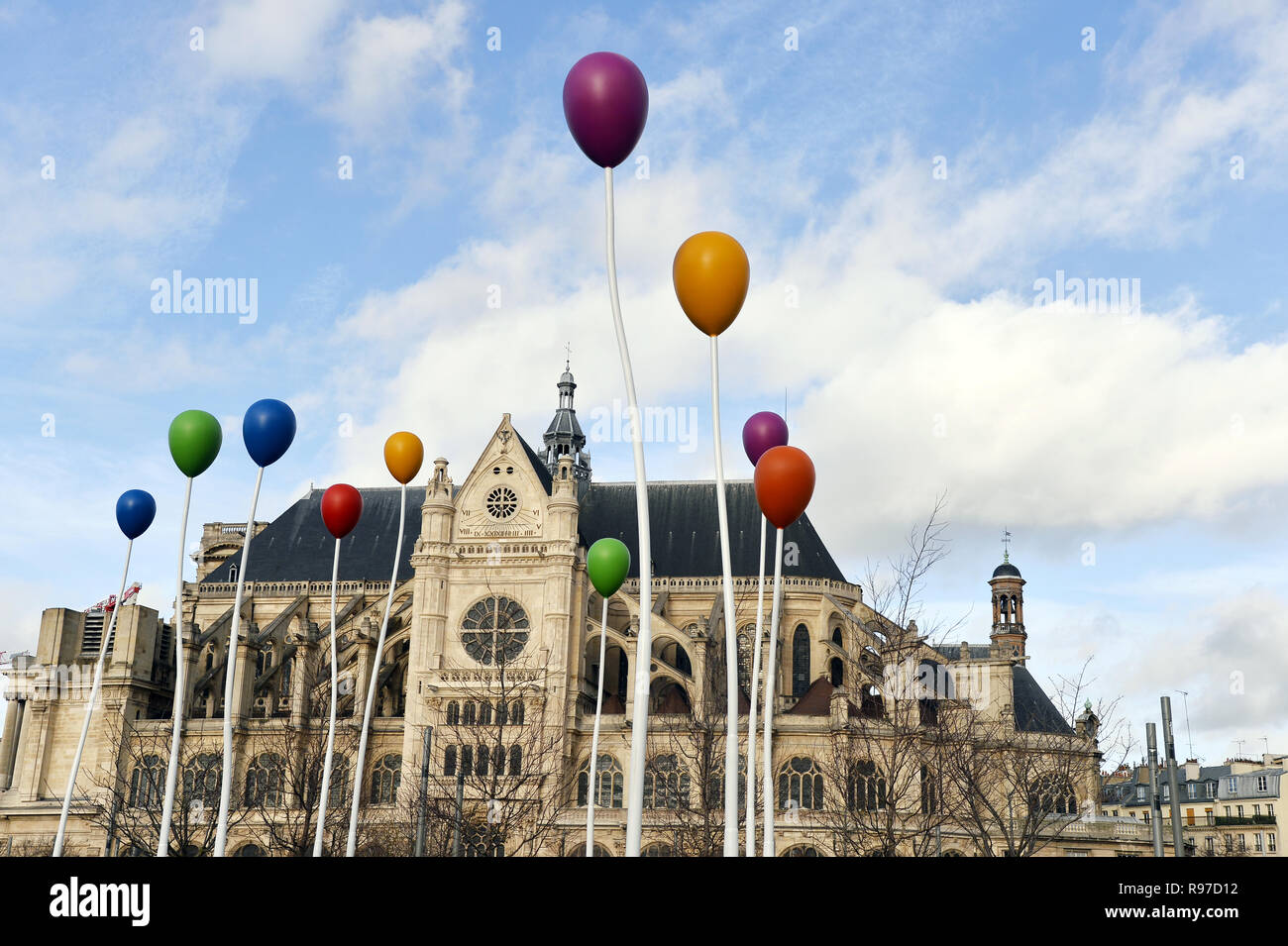 Saint Eustache Chiesa - Parigi - Francia Foto Stock