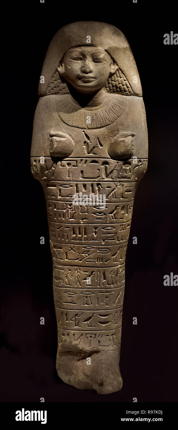 Tomba di merci da Oesjebti di Merymery 42 x 13 cm nuovo impero; XVIII dinastia; Amenhotep III 1388-1351 A.C. Egitto, egiziano. Foto Stock