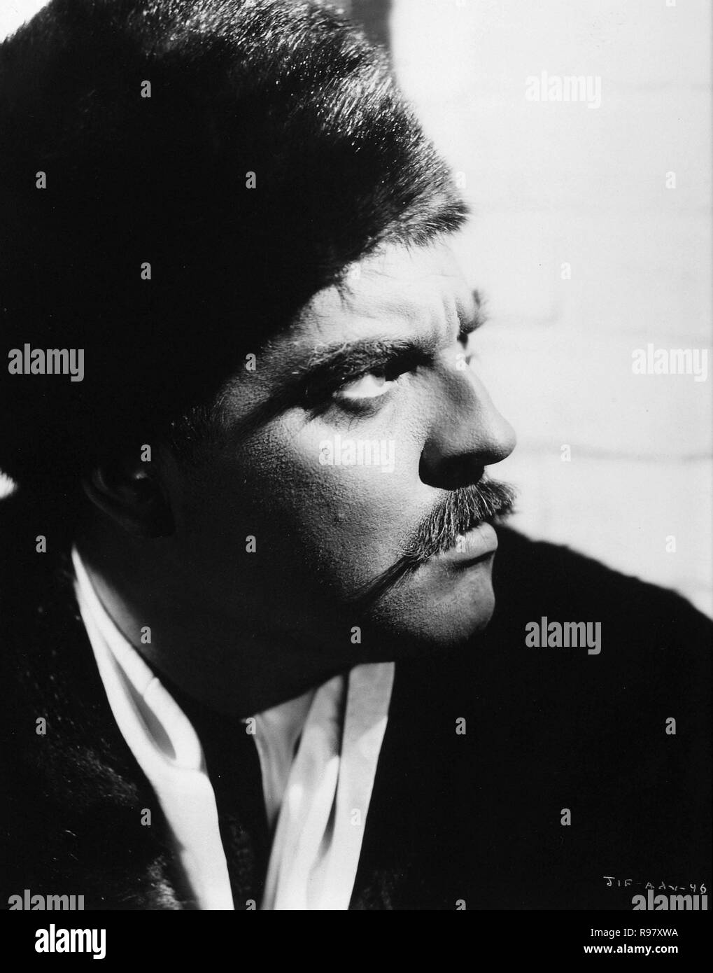 Pellicola originale titolo: viaggio nella paura. Titolo inglese: viaggio nella paura. Anno: 1943. Direttore: Norman Foster. Stelle: Orson Welles. Credito: RKO / Album Foto Stock