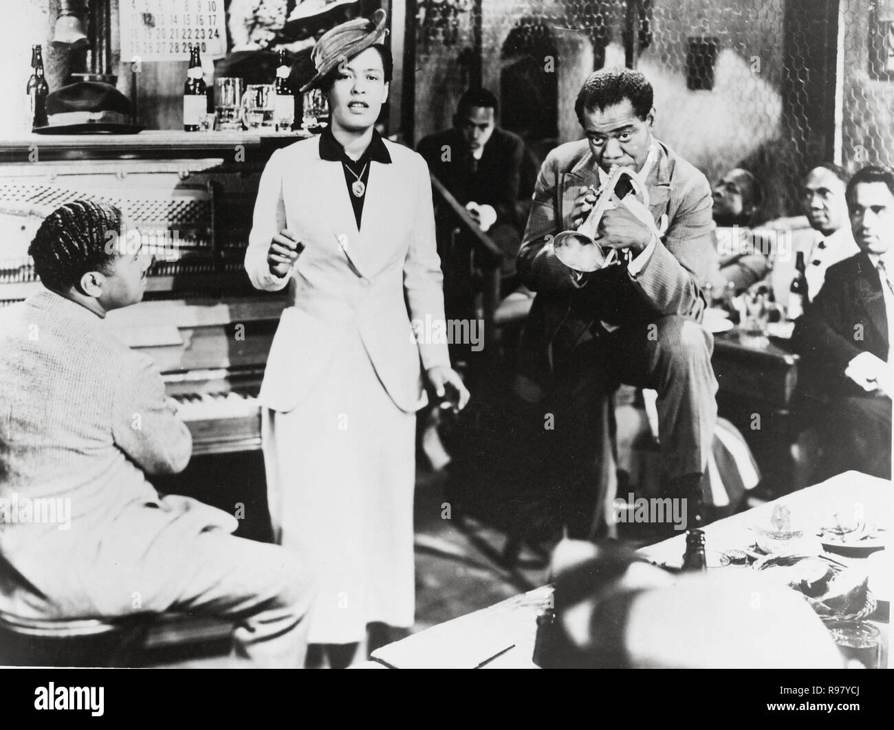 Pellicola originale titolo: NEW ORLEANS. Titolo inglese: NEW ORLEANS. Anno: 1947. Direttore: ARTHUR LUBIN. Stelle: LOUIS ARMSTRONG; Billie Holiday. Credito: United Artists / Album Foto Stock