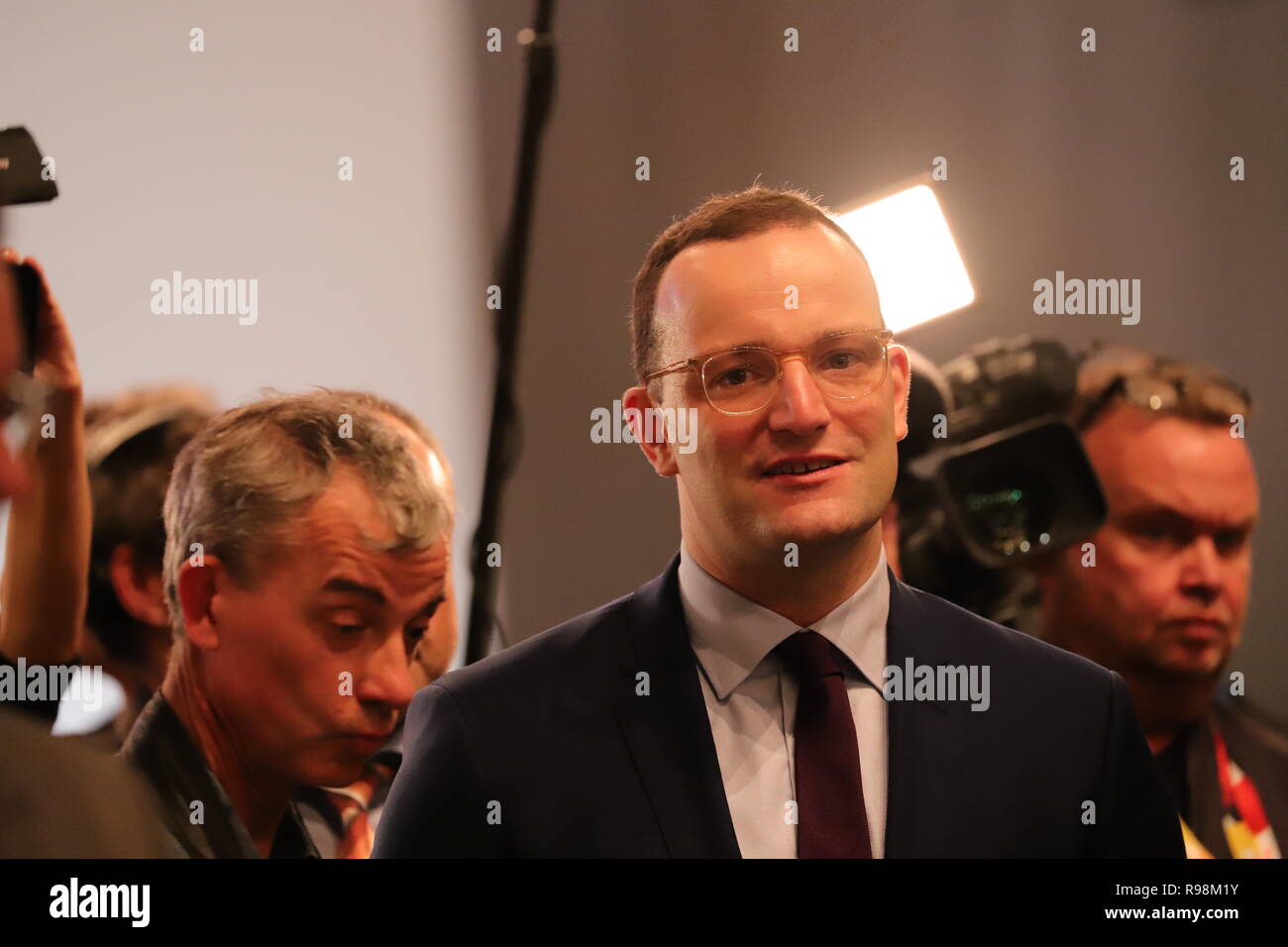 31. CDU-Bundesparteitag ad Amburgo: Jens Spahn Foto Stock