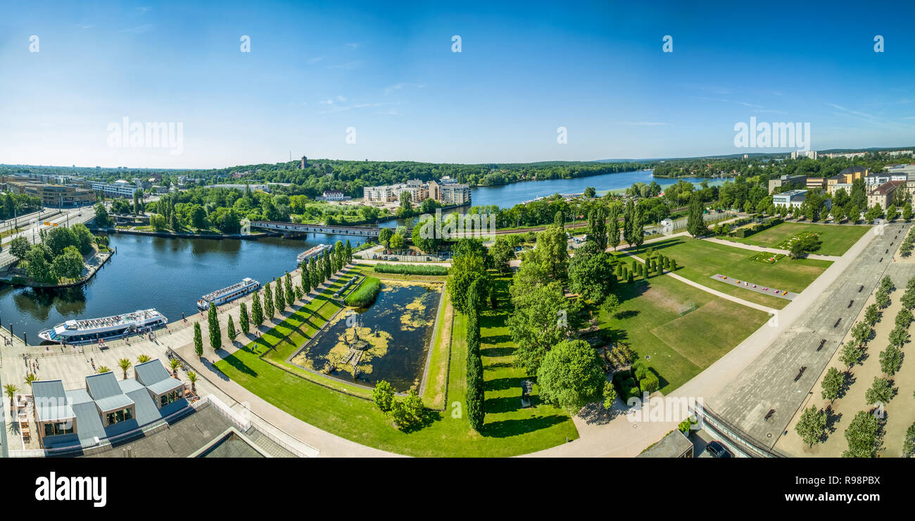 Potsdam, Skyline, Germania Foto Stock