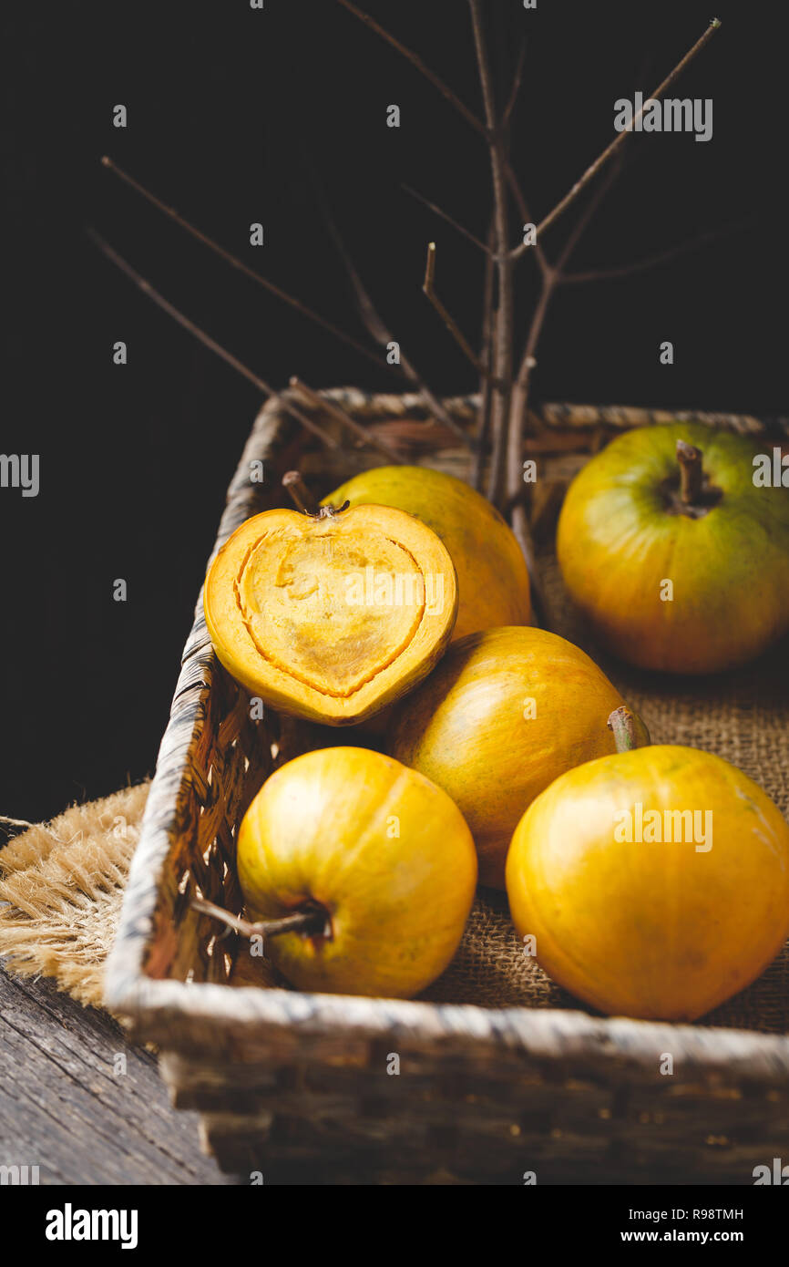 Lucuma frutti- Eggfruits Foto Stock