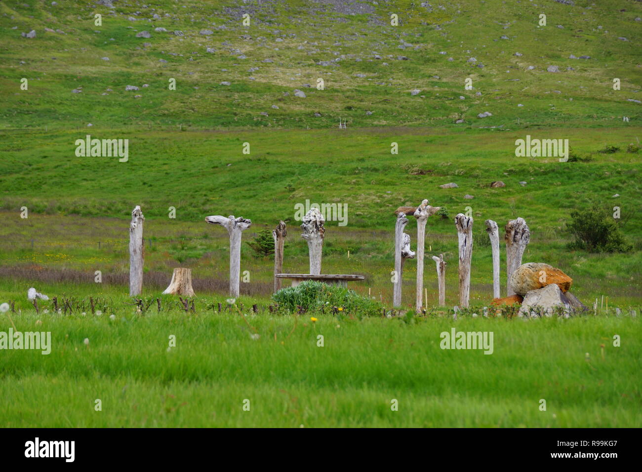 Un monumento per la perdita Foto Stock
