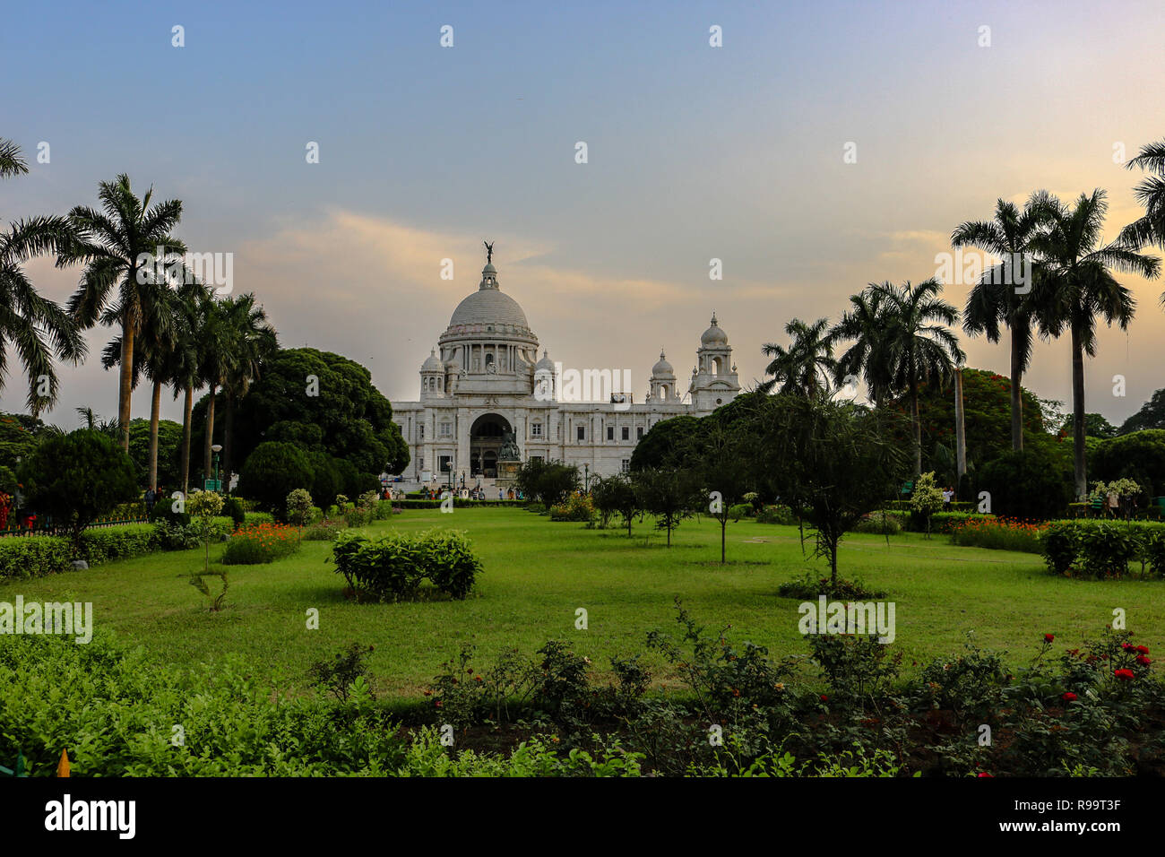 Victoria Memorial, Calcutta, India Foto Stock