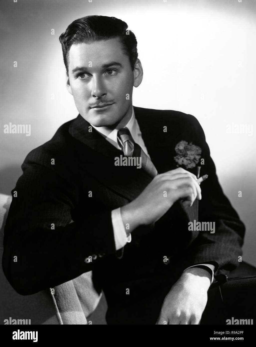 ERROL Flynn. Foto Stock