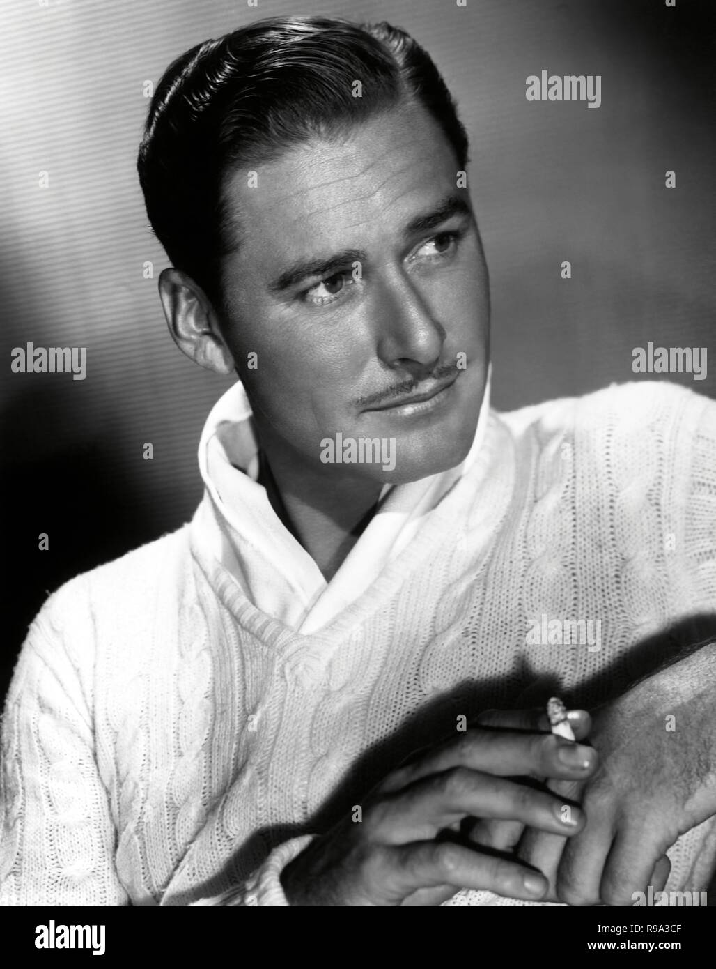 ERROL Flynn. Foto Stock