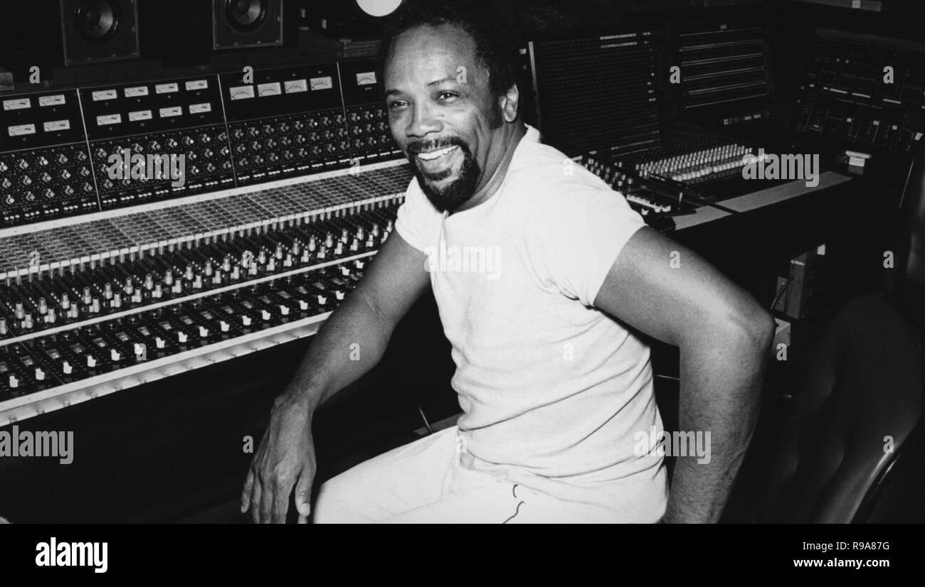 Quincy Jones. Foto Stock