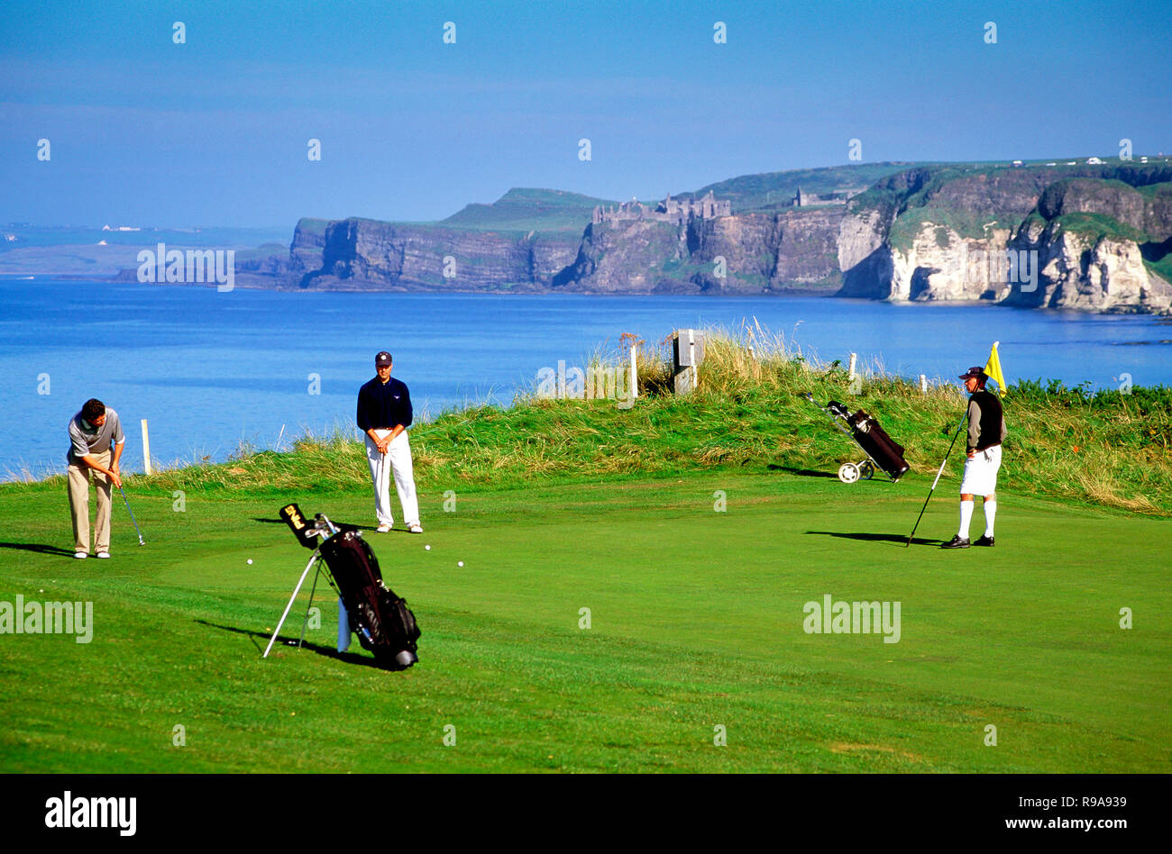 Royal Portrush Golf Club in Irlanda del Nord Foto Stock