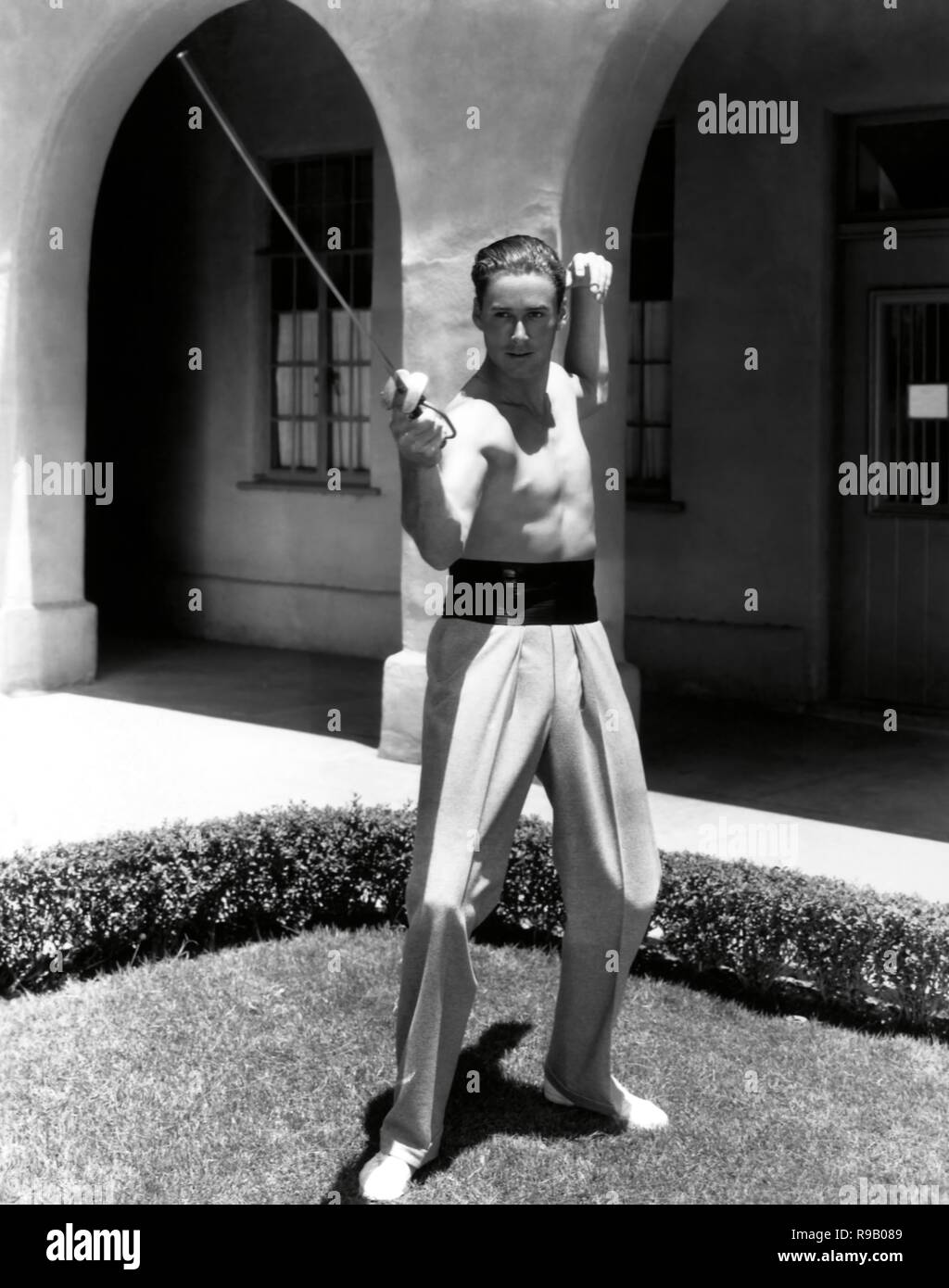 ERROL Flynn. 1935. Foto Stock