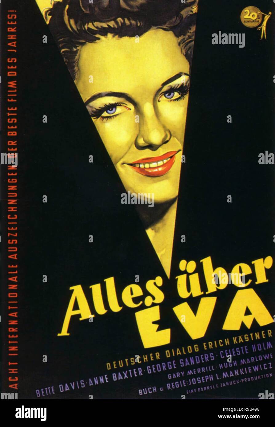 Pellicola originale titolo: All About Eve. Titolo inglese: All About Eve. Anno: 1950. Direttore: Joseph L. MANKIEWICZ. Credito: 20TH CENTURY FOX / Album Foto Stock