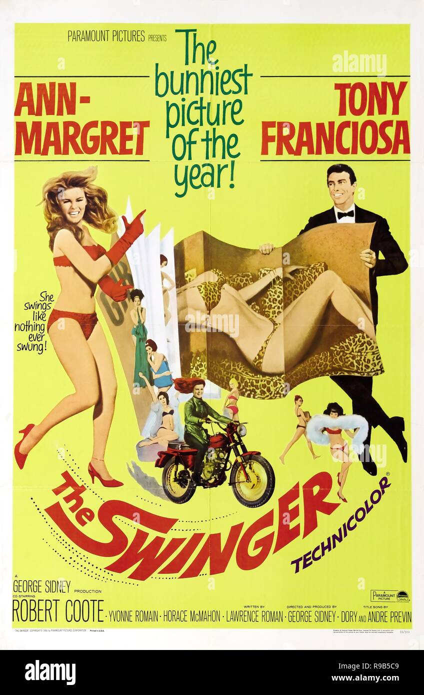 Pellicola originale titolo: Lo swinger. Titolo italiano: Lo swinger. Anno: 1966. Direttore: GEORGE SIDNEY. Credito: Paramount Pictures / Album Foto Stock