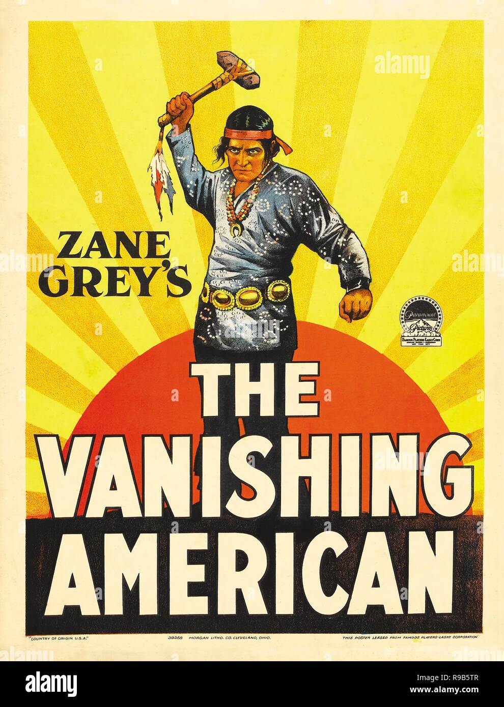Pellicola originale titolo: The Vanishing AMERICAN. Titolo inglese: THE VANISHING AMERICAN. Anno: 1925. Direttore: GEORGE B. SEITZ. Foto Stock