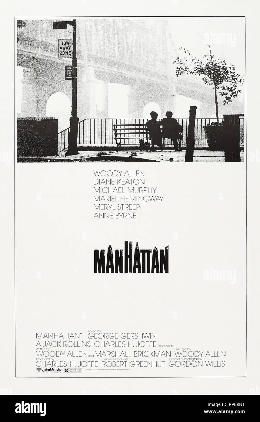 Pellicola originale titolo: Manhattan. Titolo inglese: Manhattan. Anno: 1979. Direttore: WOODY ALLEN. Credito: United Artists / Album Foto Stock