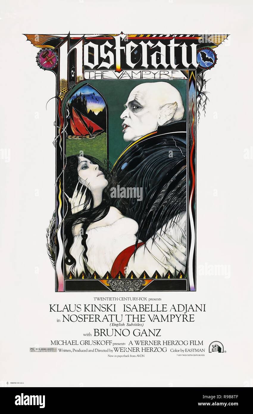 Pellicola originale titolo: Nosferatu: Phantom der Nacht. Titolo inglese: Nosferatu il vampiro. Anno: 1979. Direttore: Werner Herzog. Credito: Werner Herzog FILMPRODUKTION / Album Foto Stock