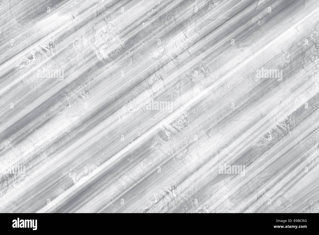 Grigio argento disegnati a mano ad acquerello parete in marmo background strutturato pattern Foto Stock