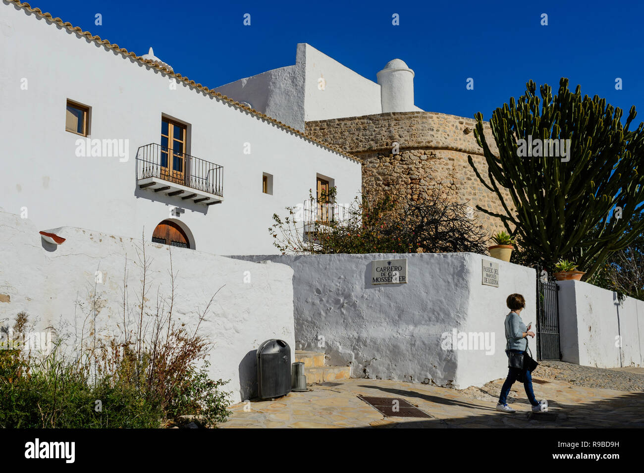 Santa Eulària des Riu, Ibiza Foto Stock