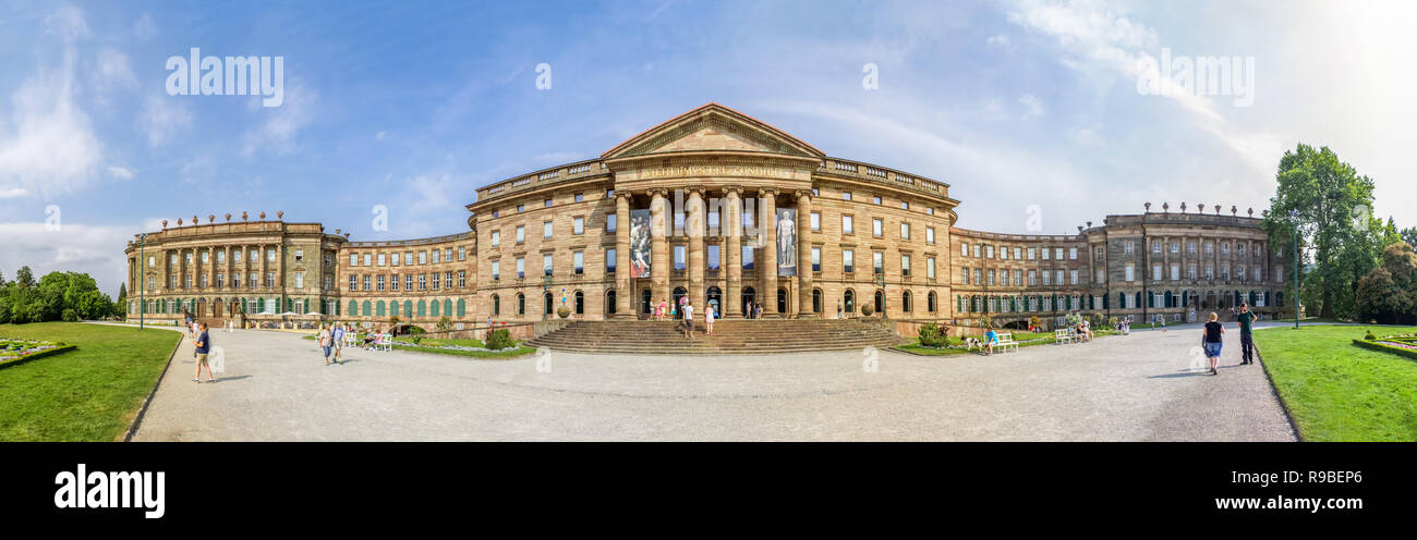 Bergpark Wilhelmshöhe, Kassel, Germania Foto Stock