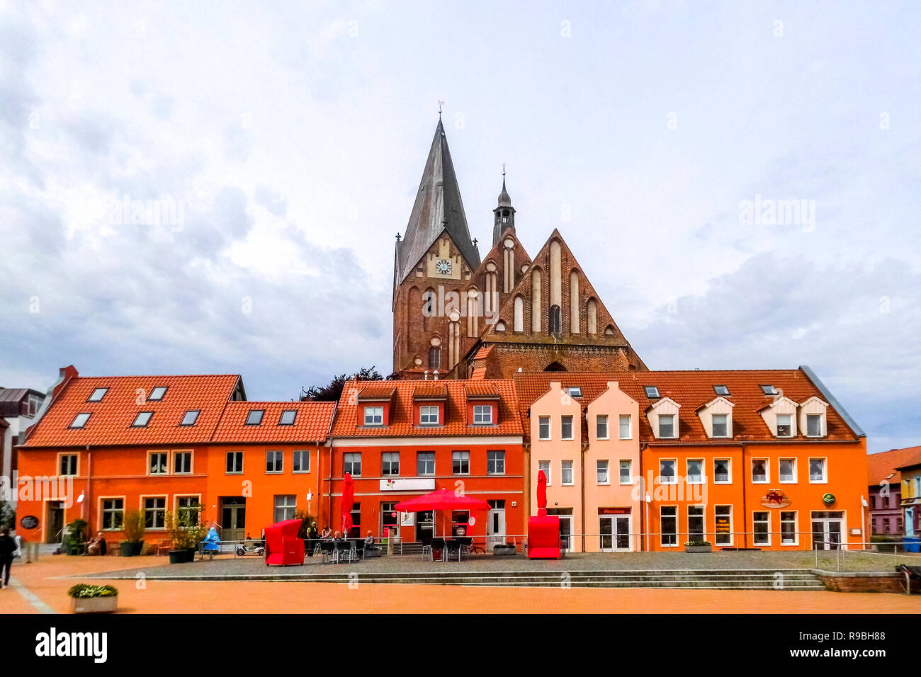 Barth, Isola di Ruegen, Germania Foto Stock