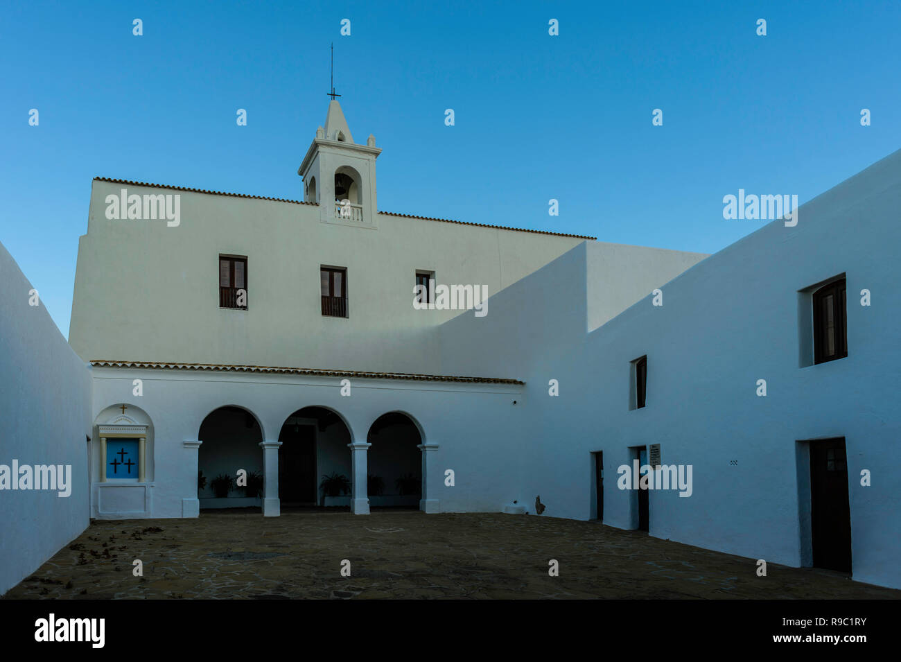 Chiesa di Sant Miquel de Balansat (San Miguel), Ibiza Foto Stock