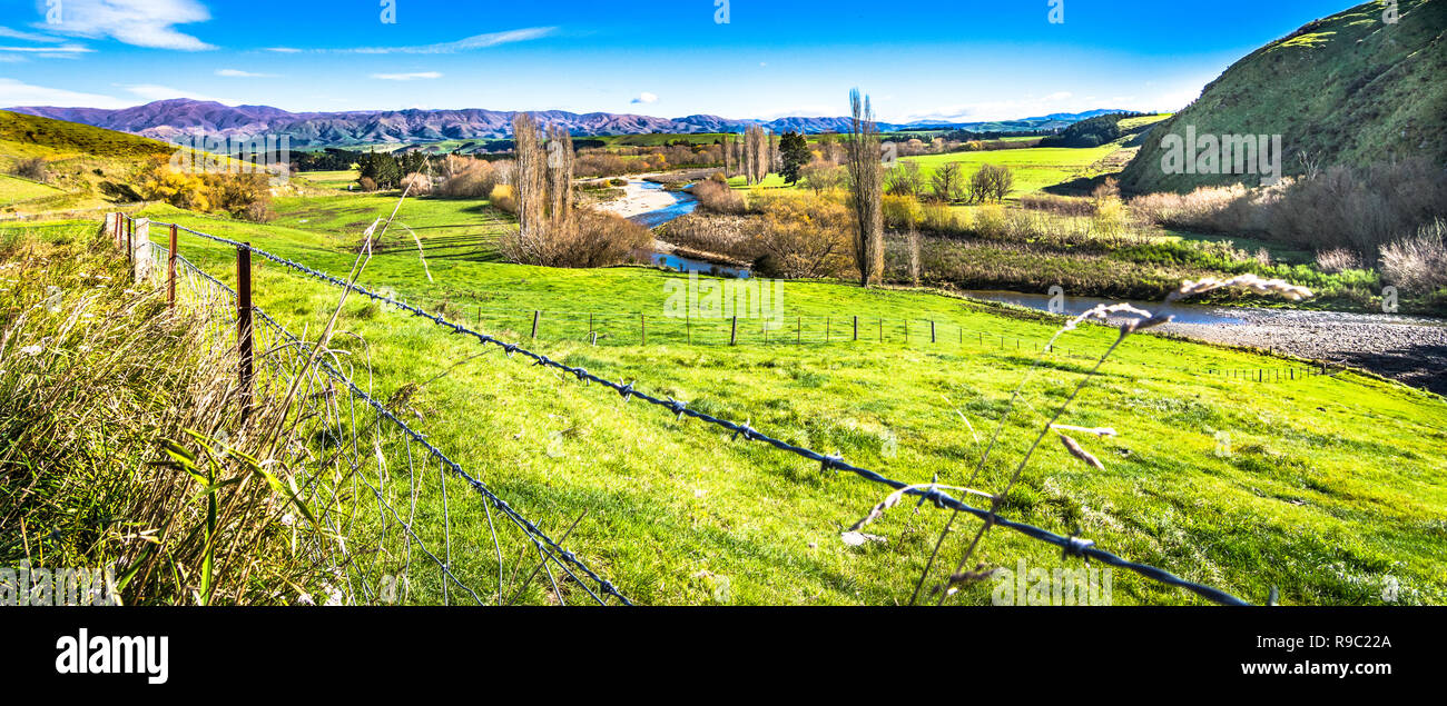 Nuova Zelanda Paesaggi Foto Stock